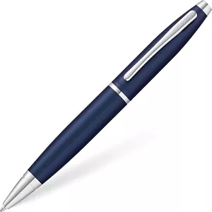 Cross Calais Metal Ballpoint Pen - Matte Metallic Midnight Blue AT0112S-18 - Picture 1 of 4