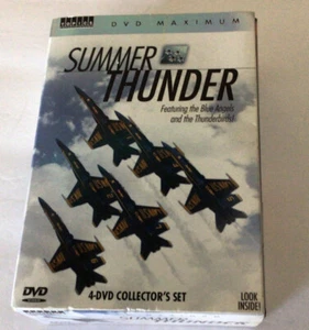 Maximum: Summer Thunder - 4 DVD - Box Set Blue Angels Thunderbirds Fighting Falc - Picture 1 of 6