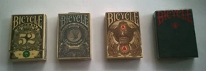 4 x Bicycle Sealed RARE KINGS WILD Federal 52 Black Reserve Note 0743/1550 - Picture 1 of 19