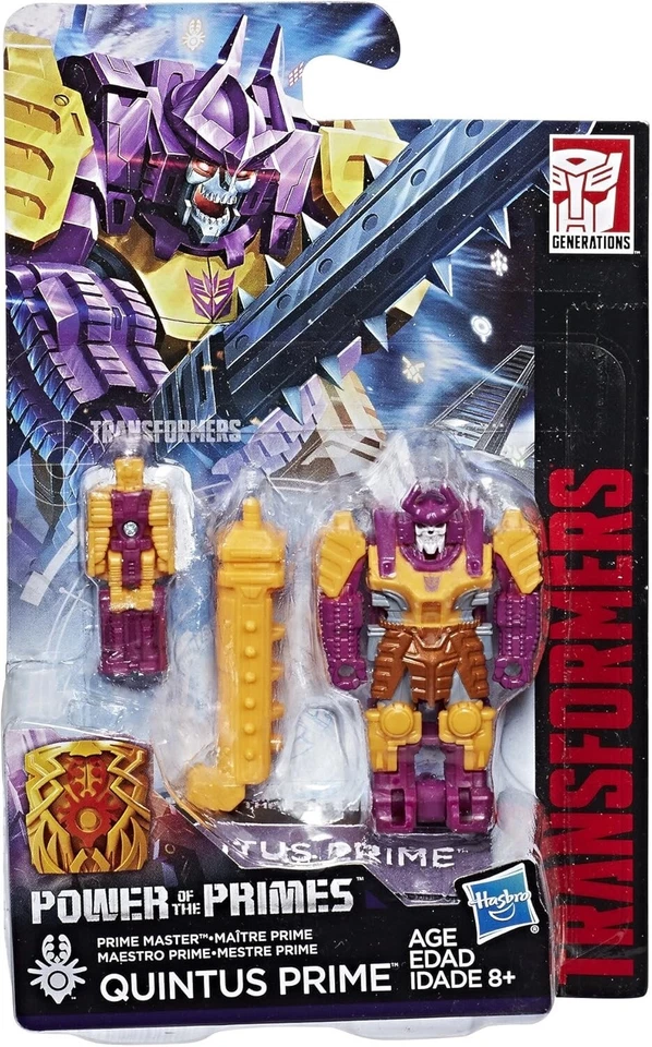 Hasbro Transformers Power of The Primes Potp W3 Quintus Prime Solus Megatronus