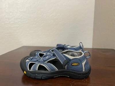 Keen Unisex Niños Newport H2 Senderismo Deportes Sandalias Azul Negro Gancho Lazo Recortado 5 Foto 1 de 4