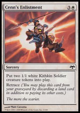 Magic the Gathering MTG Cenn's Enlistment (3) Eventide   LP