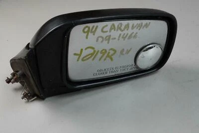 1992 - 1995 Dodge Caravan Manual Folding Mirror Side View Exterior Right Oem - Image 1 of 4