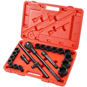Impact Socket Set Impact Sockets 3/4 Inches 21 Piece 3/4 Inches to 2 Inches SAE - Picture 1 of 12