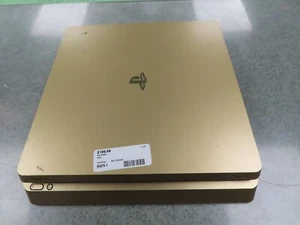 Sony PlayStation 4 Slim PS4 1TB Limited Edition Gold Console PARTS - Picture 1 of 4