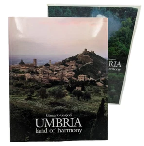 UMBRIA : Land Of Harmony by Giancarlo Gasponi w/ Slipcover - Architecture (HC) - Picture 1 of 10