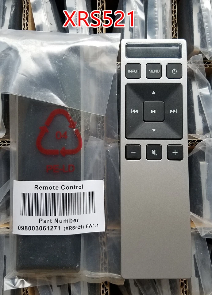 1PC Genuine VIZIO XRS521 Home Theater Soundbar Remote Control  - Image 1 of 1