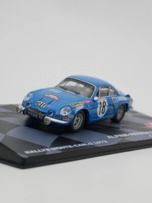 Atlas 1:43 ALPINE RENAULT A110 1800 J. ANDRUET WRC 1973 Diecast Car Model - Image 1 of 4