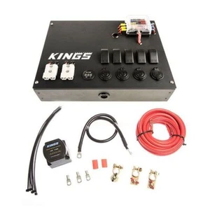 Adventure Kings 12V Control Box 4WD Caravan USB + Dual Battery System Camping - Picture 1 of 12