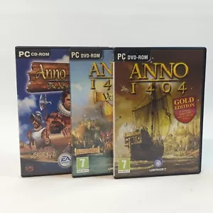 Anno 1404 Gold Edition, Venice Add On, Anno 1503 The New World, PC CD DVD Games - Picture 1 of 10
