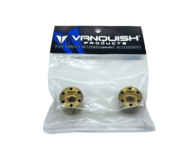 Vanquish VPS01304 Brass SLW 600 Wheel Hub Rc Part #12815 - Image 1 of 3
