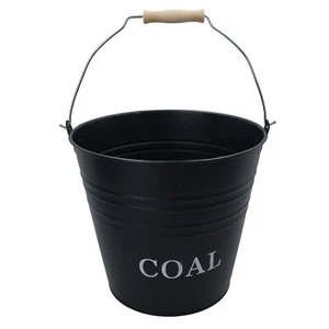 Coal Bucket Fireplace Scuttle Fireside Carrier Storage 12 Litres Capacity Fire - Picture 1 of 5