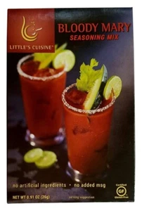 Little’s Cuisine Bloody Mary Seasoning Mix - Pack of 4 - .91oz Seasoning Blend - Picture 1 of 1