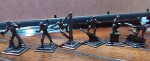 Set Of 6 Spider Man Monopoly 2006 Replacement Pewter Tokens Figure Pieces Marvel - Picture 1 of 1