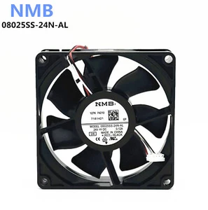NMB 08025SS-24N-AL 8cm DC 8025 24V 0.12A Double Ball 3-wire Inverter Fan - Picture 1 of 8