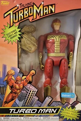Funko 13.5" Talking TURBO MAN Jingle All The Way Walmart Exclusivo Edición De Lujo Foto 1 de 4