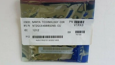 New - NT2GC64B88G0NS Dell Latitude E6420 2GB Memory RAM DDR3 PC3-10600 (88-3) - Image 1 of 4