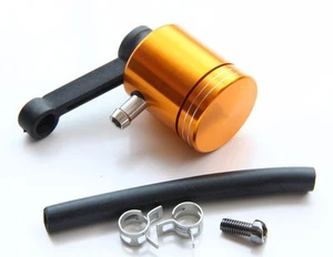 Tanque de freno delantero universal para motocicleta depósito de aceite líquido cilindro maestro - Imagen 1 de 2