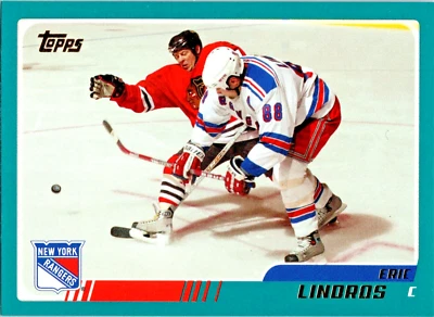 2003-04 Topps- Hockey #88 Eric Lindros New York Rangers  - Image 1 of 2
