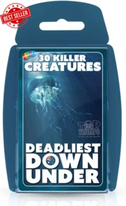 Top Trumps 1605 Card Game Deadliest down Under - Picture 1 of 12