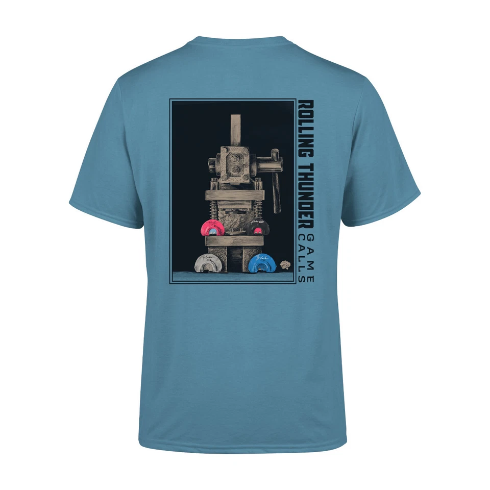 Rolling Thunder Mouth Call Press Short Sleeve T-Shirt - Image 1 of 1
