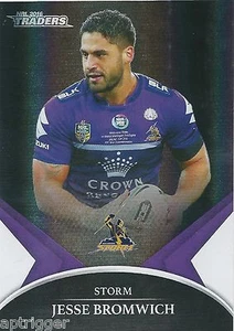 2016 NRL Traders Black Parallel Special (PS031) Jesse BROMWICH Storm - Picture 1 of 1