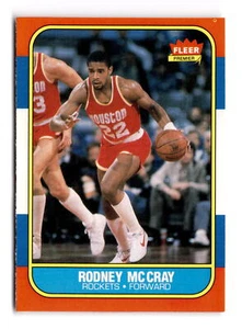 1986-87 Fleer #71 Rodney McCray  VIntage Basketball Card Set - Picture 1 of 2