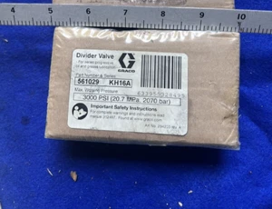Graco 561029 KH16A Trabon MXP Divider Valve Inlet 3/8 BSPP NEW 2 Pcs Free Ship - Picture 1 of 4