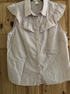 H&M Top in size 40, Powder Pink. - Picture 1 of 4