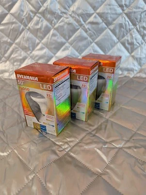 Three (3) Sylvania 50W LED Flood Light Premium Dimmable Bulbs - Image 1 of 4