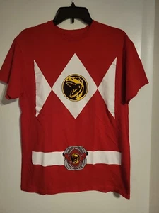 Men's Mighty Morphin Power Rangers Red Ranger Size M Medium - Picture 1 of 5