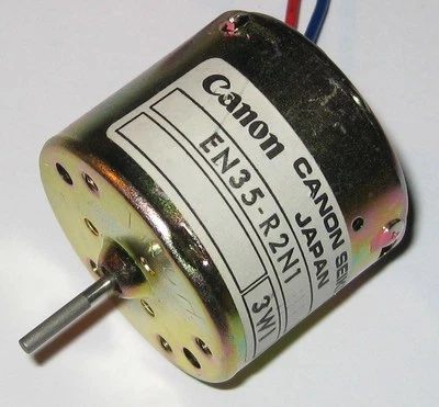 Motor Canon EN35 DC - 6 V - 6000 RPM - Motor suave y silencioso con cables de alimentación Foto 1 de 4