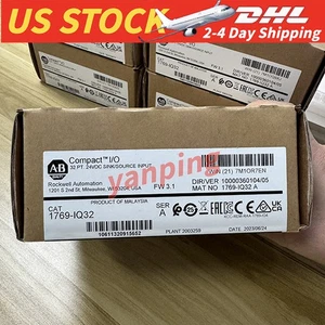 New Sealed CompactLogix 32 Pt 24VDC Input Module - AB1769-IQ32, Free Shipping - Picture 1 of 5