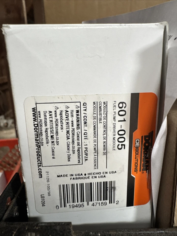 Fuel Pump Driver Module for 2004-2007 Ford Taurus 3.0L V6 GAS OHV - Image 1 of 1