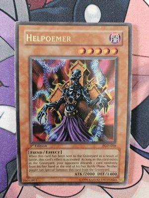 Yugioh! Helpoemer PGD-058 Ultra Rare 1st Edition MP - Image 1 of 2