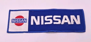 Vintage Nissan Jacket Patch Service Mechanic Uniform Automobile Racing Patch - Picture 1 of 3