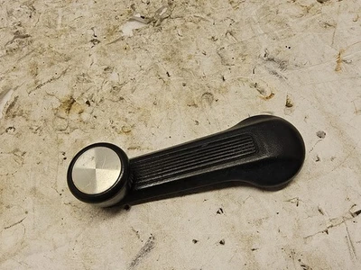 Honda Acura Handle Manual Crank Door Window Glass Inside Knob Black #2 #R3-4 - Image 1 of 4