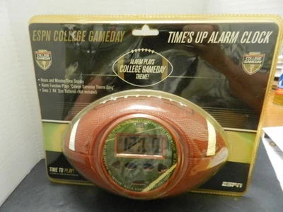 ESPN College Gameday Times Up Digital Alarm Clock 2008 Sealed NOS  - Image 1 of 4