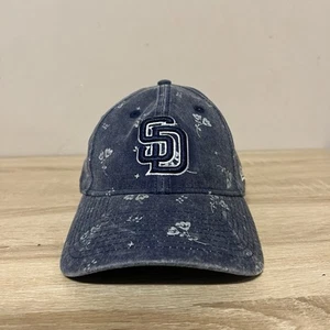 San Diego Padres Floral New Era MLB 9TWENTY Women’s Adjustable Hat Cap - Picture 1 of 9