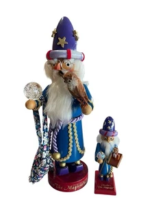 Steinbach Merlin the Magician German Nutcracker -Camelot Series + Min Merlin! - Picture 1 of 6