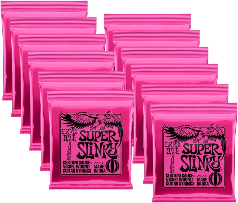 Ernie Ball 2223 Nickel Super Slinky Electric Guitar Strings