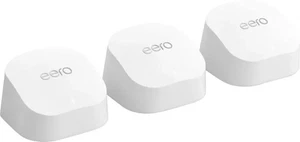 eero 6+ Dual Band AX3000 Wi-Fi 6 Router Mesh System - White 3-Pack VG - Picture 1 of 3