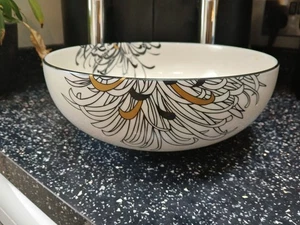 DENBY MONSOON CHRYSANTHEMUM LARGE SERVING BOWL - Picture 1 of 3