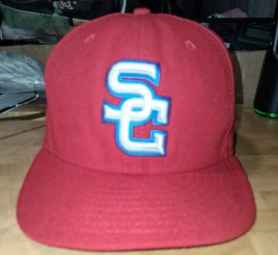 NEW ERA 59FIFTY Syracuse Chiefs Baseball Cap Size 7 5/8 Red Hat - Image 1 of 4