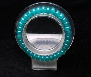 8.2*8.2*5mm Natural Turquoise Amazonite Gemstone Round Beads Bracelet AAAAA - Picture 1 of 6