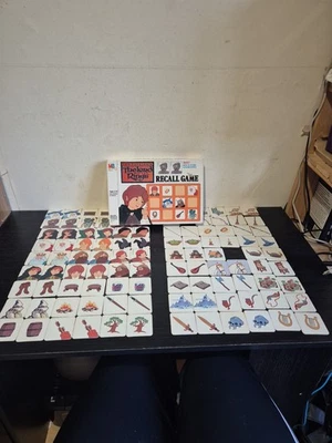 The Lord Of The Rings Memory Match Game Milton Bradley 1978 108pc Miss 2 Cards  - Image 1 of 4