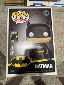 Funko Pop Heroes 01 DC Giant Batman 18 Inch Large Vinyl Figure - Picture 1 of 8
