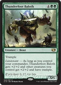 MTG - THUNDERFOOT BALOTH - Commander 2014 (R) - Picture 1 of 1