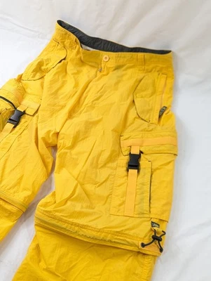 Nesi AG Pants Large Barrel Cargo Parachute Convertible Baggy Leg Pants (34x32) - Image 1 of 4