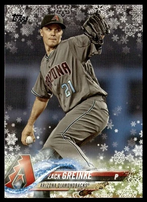 2018 Topps Holiday Zach Greinke #68 - Image 1 of 2